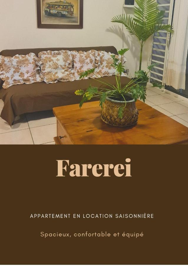 Farerei Appartement Spacieux, Equipe Et Confortable Faaa Exterior foto